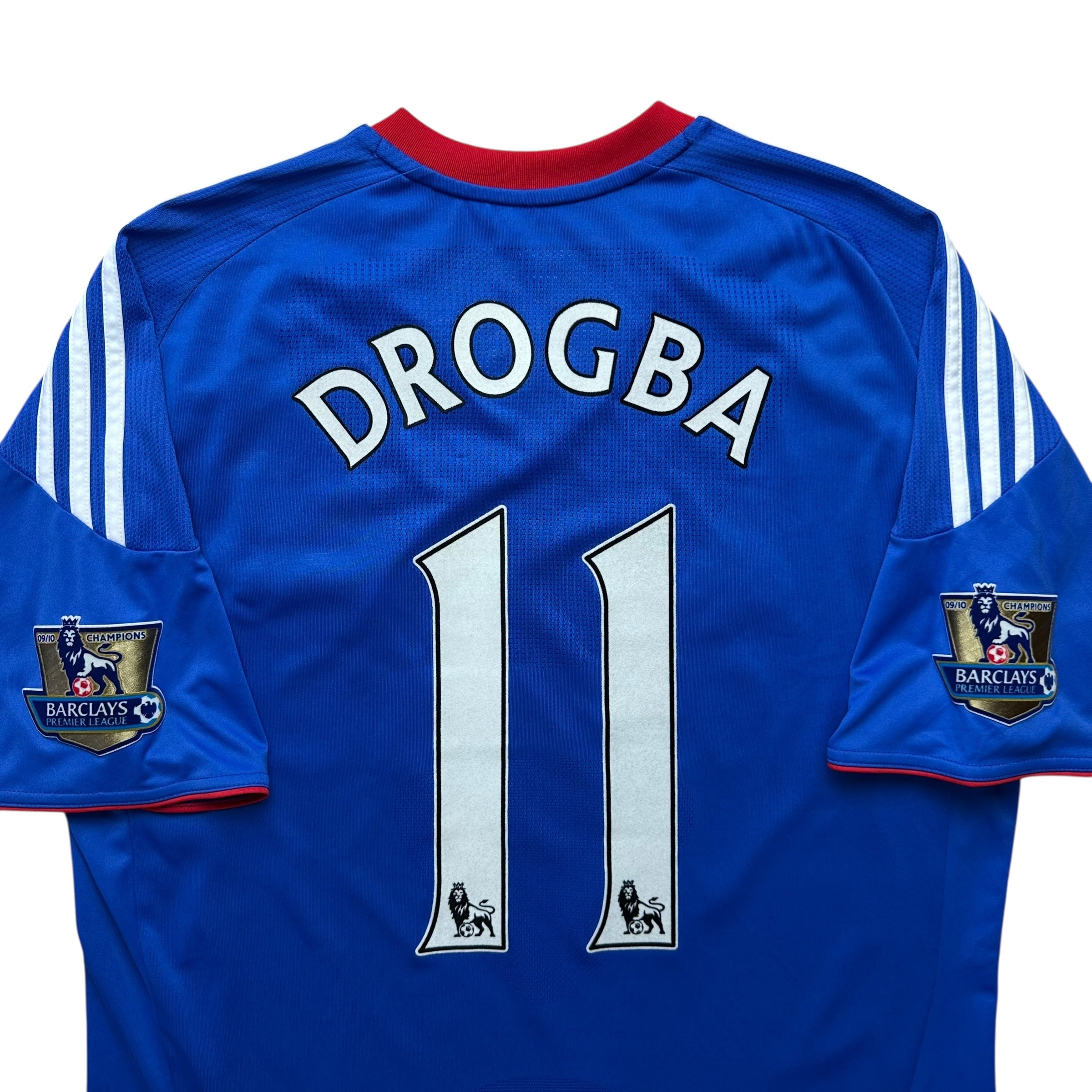 Chelsea 2010-11 Home Shirt (L) Drogba #11